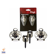 STAGG SSL1CR Cromado Boton Traba Correa