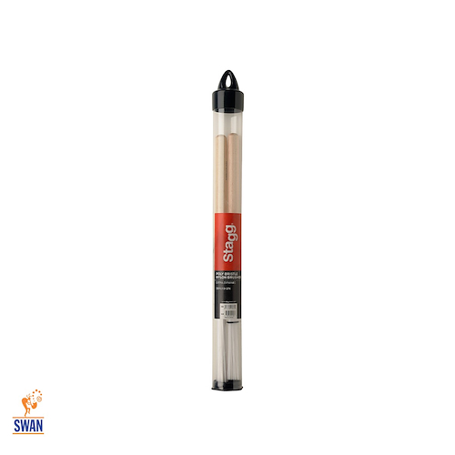 STAGG SBRU10WN Dynamic Agarre Madera Escobilla Nylon