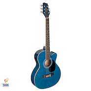 Guitarra Electroacustica Acero STAGG SA20ACEBL Azul