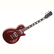 Guitarra Electrica STAGG SELZEBMRD Les Paul 2 Mic Humb. Roja