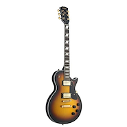 STAGG L400TS Les Paul 2 Mic Humb.Clav Doradas Tobacco Su Guitarra Electrica