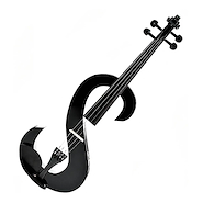 Violin Electrico c/Arco y Estuche <br/>STAGG EVN 4/4 BK
