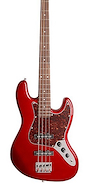 Bajo Electrico <br/>SX BD1 CAR Jazz Bass Candy Apple Red c/Funda
