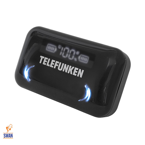 Auricular TELEFUNKEN BTH-200B Negros Bluetooth