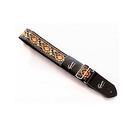 Correa Electrica <br/>TIJUANA JACA-01 Cinta Jacquard Cuadrados Rojo y Negro
