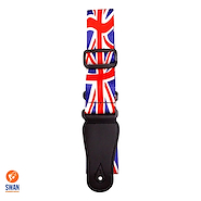 VINES MUSIC PE-A19 Polipropileno Estampada Bandera Reino Unido Correa Electrica
