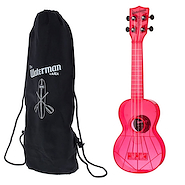WATERMAN by Kala KA-SWB Soprano Red ABS Resistente al Agua Ukelele