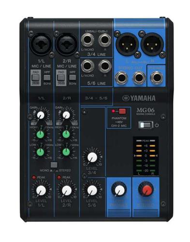 YAMAHA MG06 Mixer
