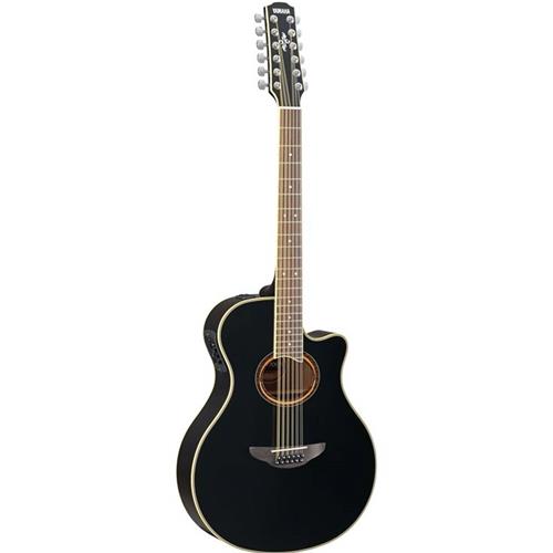 YAMAHA APX700II-12 BL Black 12 Cuerdas Guitarra Electroacustica Acero Outlet