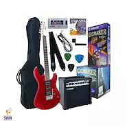 Guitarra Electrica <br/>YAMAHA ERG121GPII Pack MR Am+Fu+Pu+Af+ Cor+Ma+En