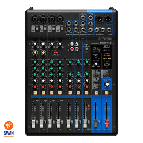 YAMAHA MG10XUF c/USB y Efectos Mixer