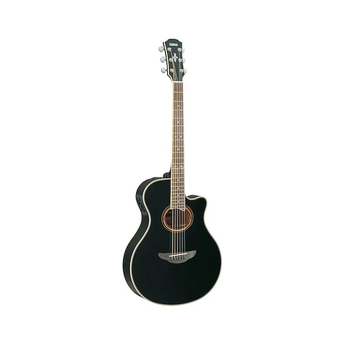 Guitarra Electroacustica Acero - Promo Diciembre <br/>YAMAHA APX700II BL Black