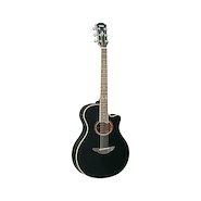 Guitarra Electroacustica Acero YAMAHA APX700II BL Black Promo Diciembre