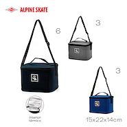 ALPINE SKATE 51455/51456 LUNCHERA AZUL-GRIS-NEGRA
