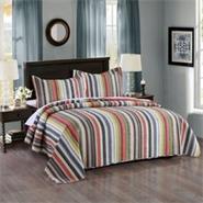 AMARELO 13022-QUILT COLCHA TWIN ESTAMPADA