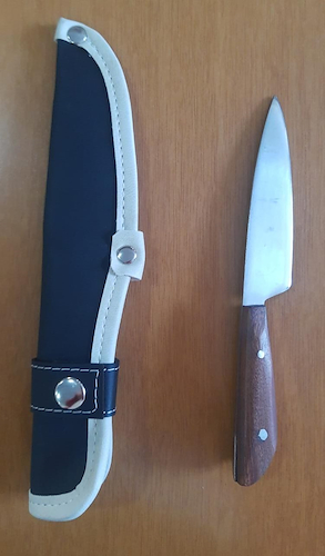 BELLO EXPORT K10001 CUCHILLO ASADO  Nro1  Funda Ecocuero o caja madera