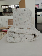 BLANCO INFANTIL 1310/1311/1317 ACOLCHADO CUNA  c/chichonera