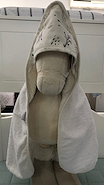 BLANCO INFANTIL 4200 TOALLON BEBE CON CAPUCHA
