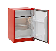 BRIKET BK1F1040 HELADERA SIN FREEZER 146 LITROS Bajo Mesada Roja