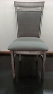 CAMPAGNOLA 310-DONATTO SILLA MADERA GRIS desgastado/pana gris