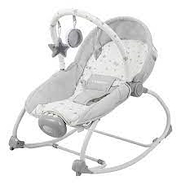CARESTINO RK00 1 MECEDORA Musical con Vibracion Gris