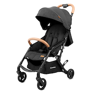 CARESTINO CO019 CICI COCHE CUNA negro melange ultraliviano ( gris plomo)