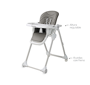 CARESTINO SL007-PETRA SILLA DE COMER gris claro