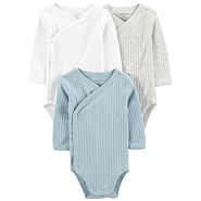 CARTER S 1N715310-3M SET X 3 BODY manga larga 3M