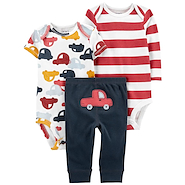 CARTER S 1N724710-9M SET X 3 BODy ml/mc+pant 9M