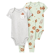 CARTER S 1P570910-18M SET X 3 BODY mc + pant 18M