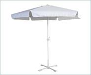 CEC 0950170 PARASOL 3.00 ALUMINIO Blanco