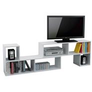 CENTRO ESTANT MT6000 MODULO RACK TV BLANCO