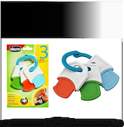 CHICCO 26260142 MORDILLO LLAVES MAGICAS