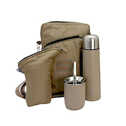 CHUNA MI MATERO SET MATERO (MOCHILA + MATE + YERBERA+AZUCARERA 250gr)