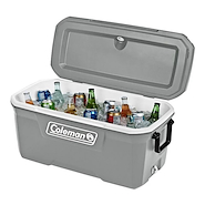 COLEMAN 70QT CONSERVADORA CLASICA 66 LITROS Con Bisagras Gris