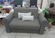 COLOR LIVING JAZMIN SILLON CAMA 2C Rustico GRIS (G4-40045)