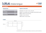 COLOR LIVING LOTUS SILLON 3C Lenovo GRIS (G4-40022) Esquinero 
