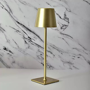 COMPAÑIA DE PAPELES ROMA 51800283 VELADOR ORO RECARGABLE