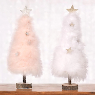 COMPAÑIA DE PAPELES 52800590 ARBOL NAVIDAD CONO PLUMAS 33 CM