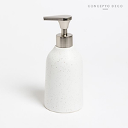 CONCEPTO DECO CER0140 DISPENSER JABON CERAMICA Blanco