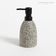 CONCEPTO DECO PIE0186 DISPENSER JABON CERAMICA Gris