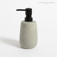CONCEPTO DECO PIE0200 DISPENSER JABON CERAMICA Granito Gris