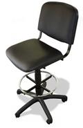 DAKOT DK700 SILLA REGULABLE GIRATORIA CAJERA  ecocuero negra