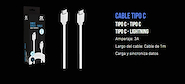 DEKKIN AT-ACC-CA-359 CABLE TIPO C - TIPO C