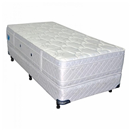DESEO CONFORT DIAMANTE SOMMIER+COLCHON 100X30X200 Densidad Alta 30Kg Doble Eurotop