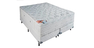 DESEO CONFORT DIAMANTE SOMMIER+COLCHON 140X30X190 Densidad Alta 30Kg Doble Eurotop