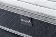 DESEO CONFORT ZAFIRO SOMMIER+COLCHON 160X34X200 Resorte Pocket Doble Pillow