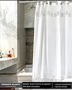 DINA GERADE ROMANTIC CORTINA BAÑO