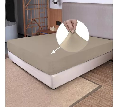 DINA GERADE JERSEY SABANA QUEEN SIZE 160X200