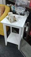 DISEÑO 38 8001 ECO MESA AUXILIAR CUAD. 40X40x70 BLANCA